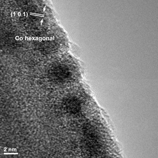 Co nanoparticles embedded in an Al2O3 matrix